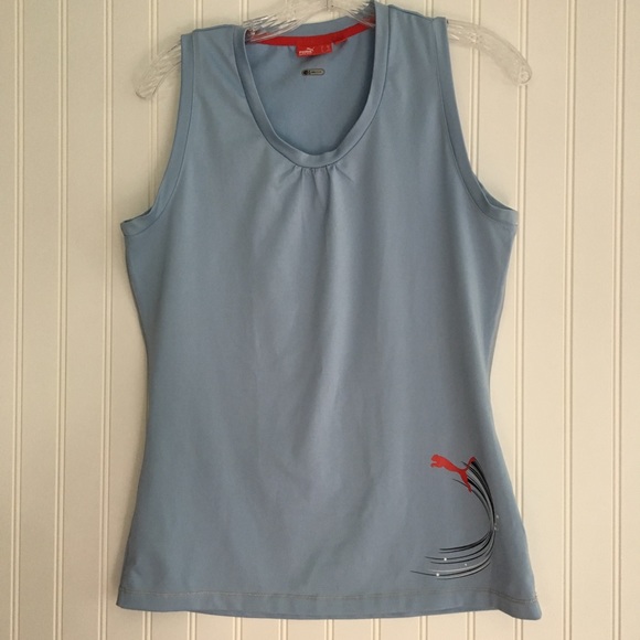 Puma Tops - Puma sleeveless light blue top SIZE XXL